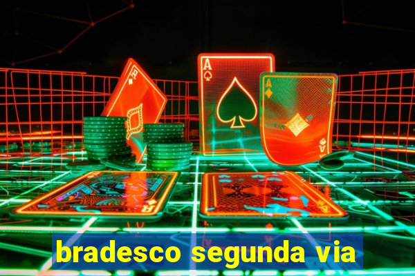 bradesco segunda via